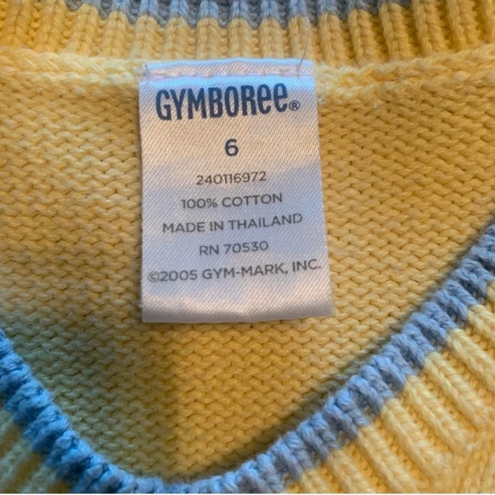 Vintage Gymboree TWO PIECE SET boy’s V-Neck Argyle Sweater Vest
